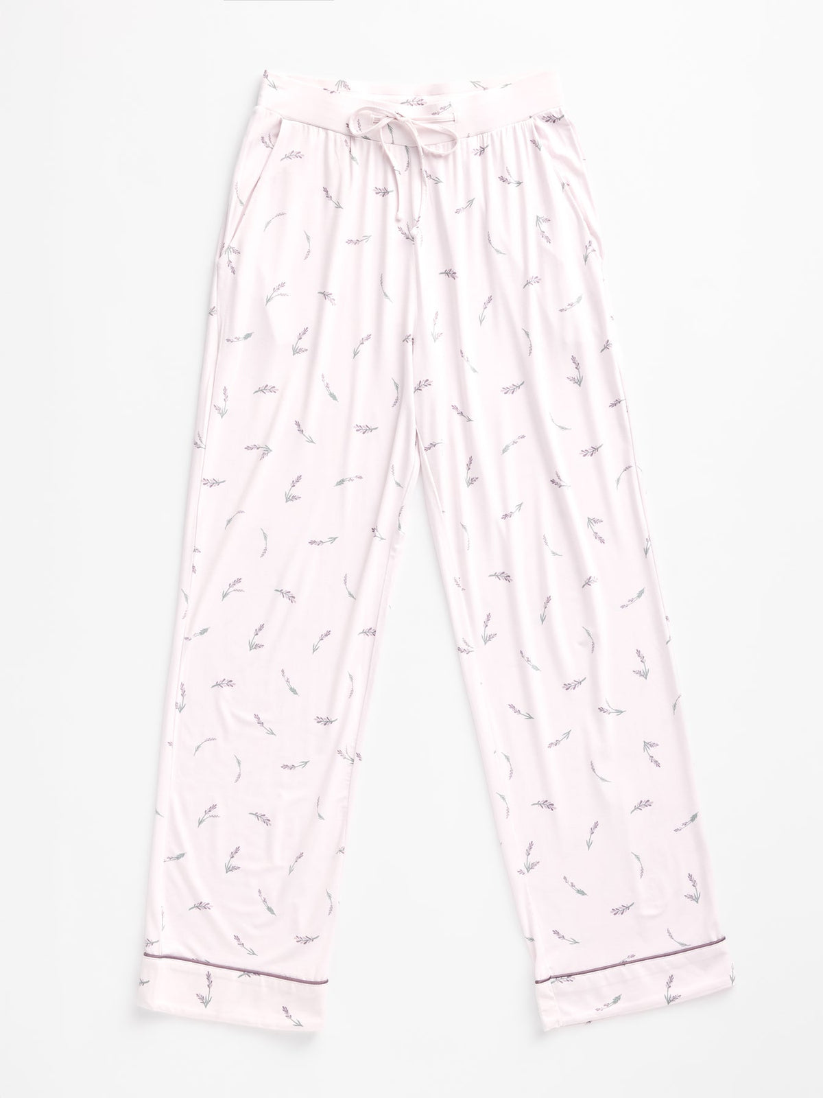 Women's Bamboo Stretch-Knit Short Sleeve & Pant Pajama Set - Last Chance
