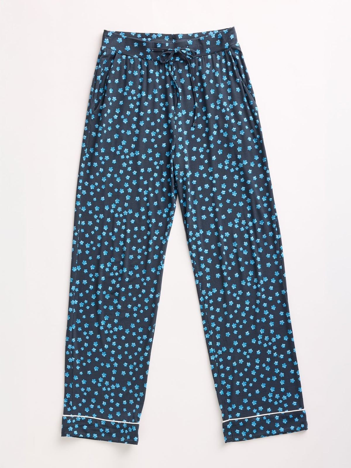 Women's Bamboo Stretch-Knit Short Sleeve & Pant Pajama Set - Last Chance
