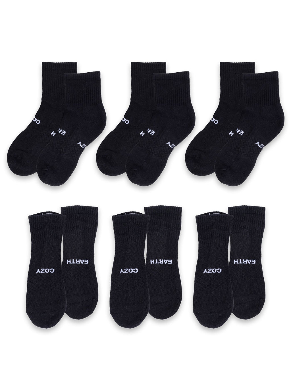 Men's Essential Quarter Sock 6-Pack