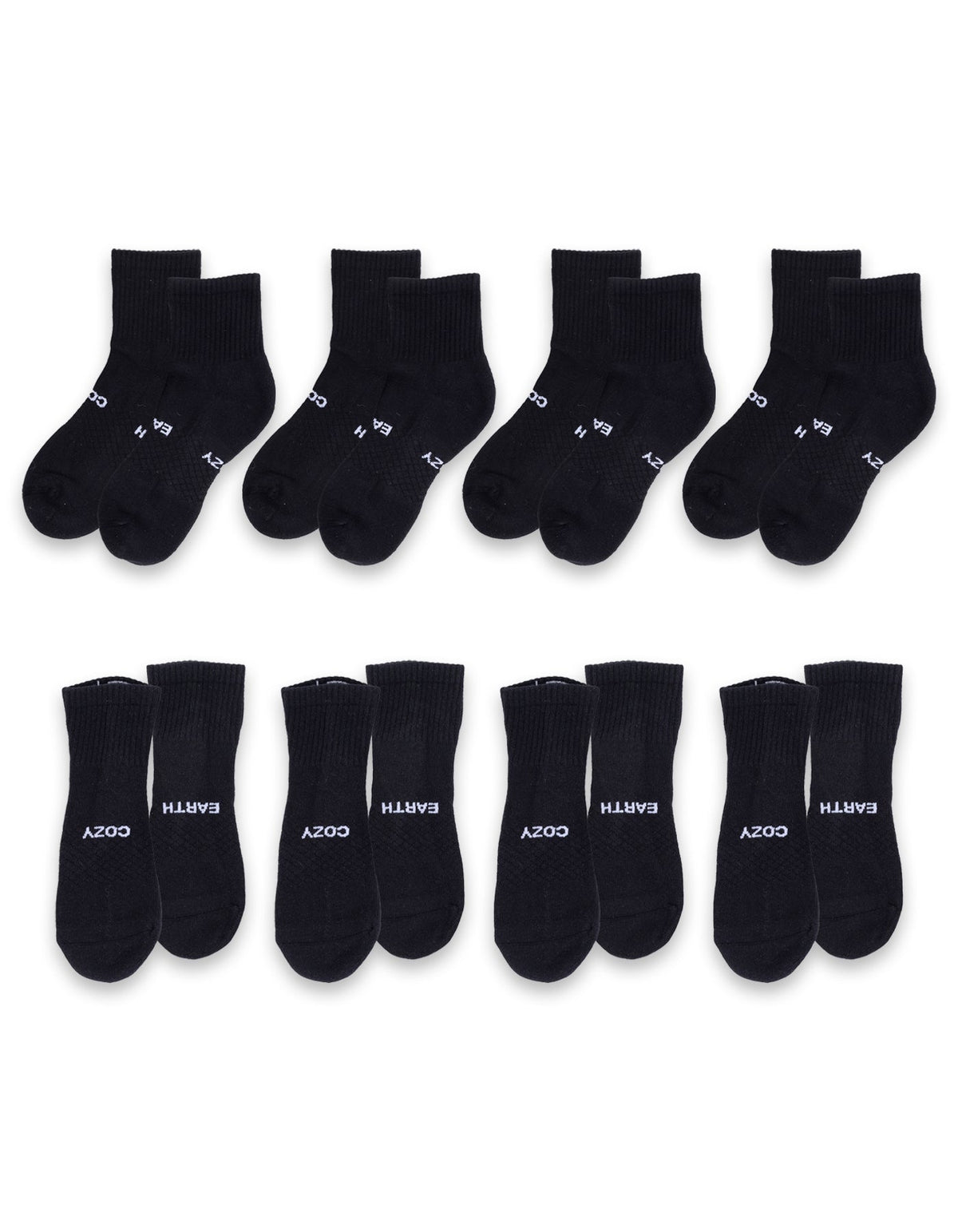 Men's Essential Quarter Sock 8-Pack