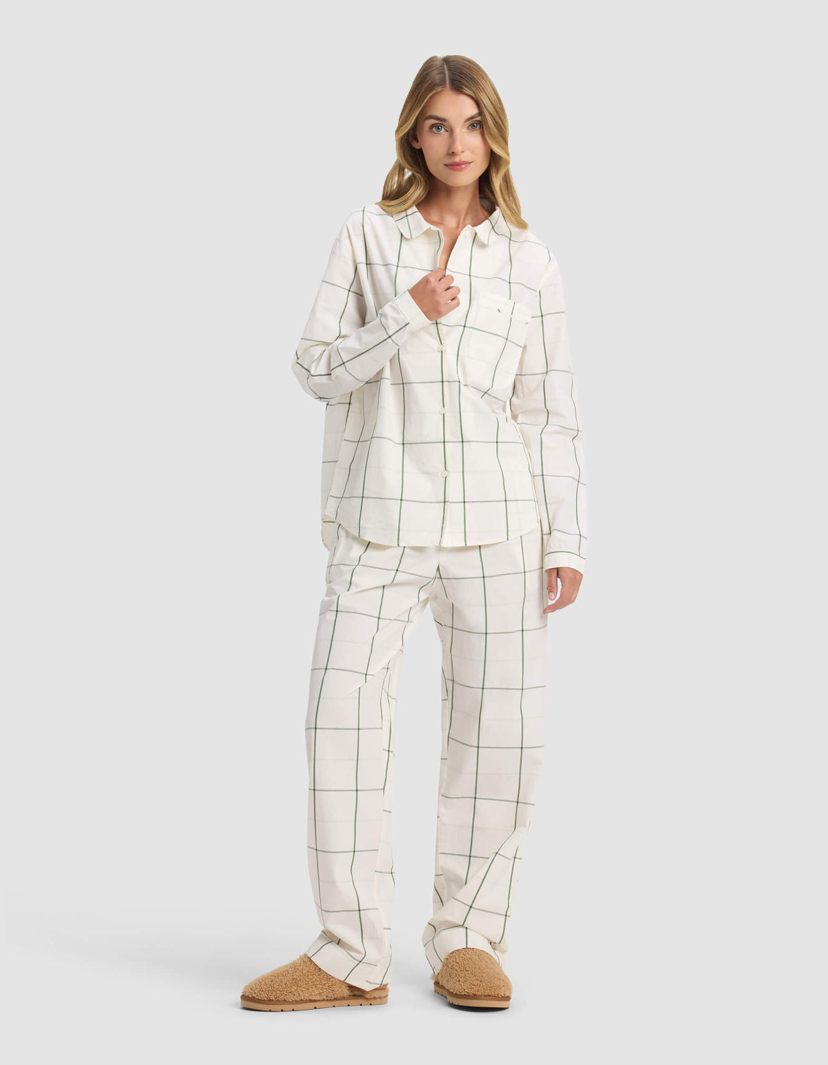 Women's Sutton Long Sleeve Pajama Top - Last Chance