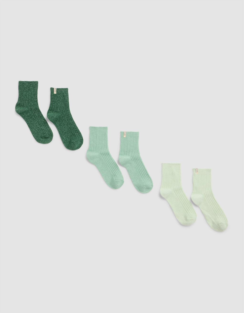 Men's Plush Lounge Quarter Sock 3-Pack