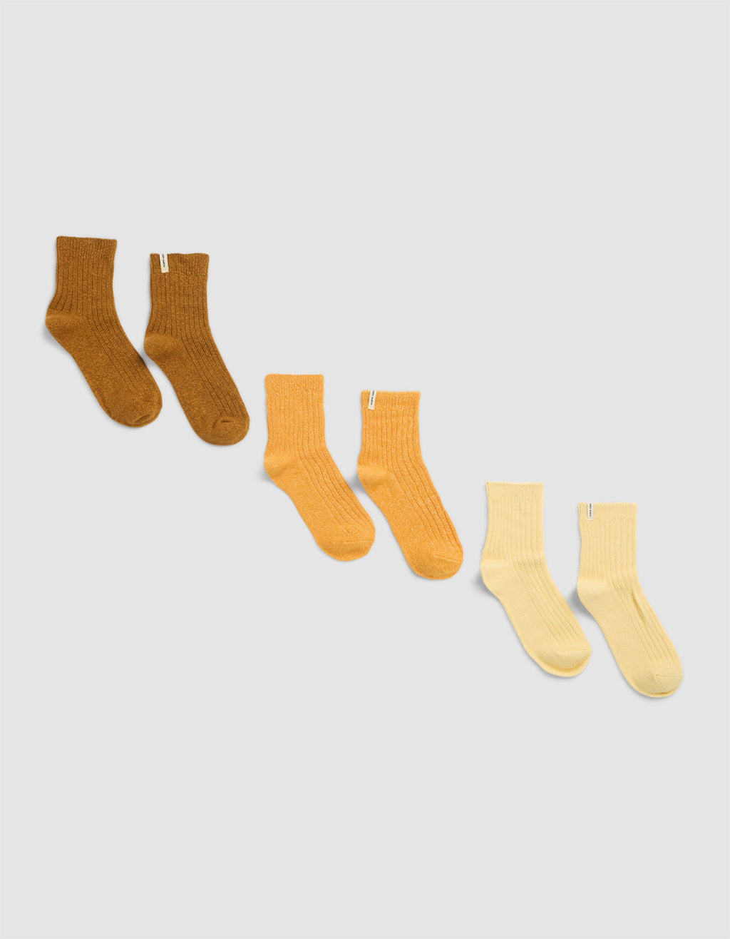 Men's Plush Lounge Quarter Sock 3-Pack