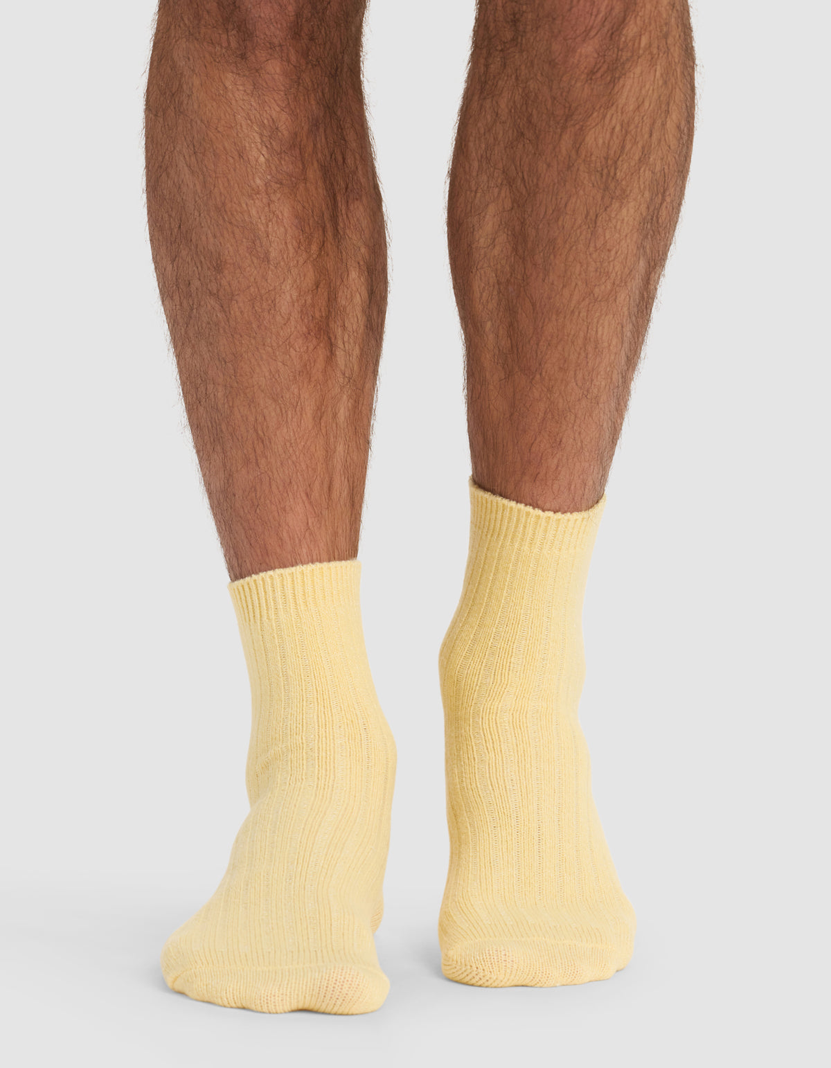Men's Plush Lounge Quarter Sock