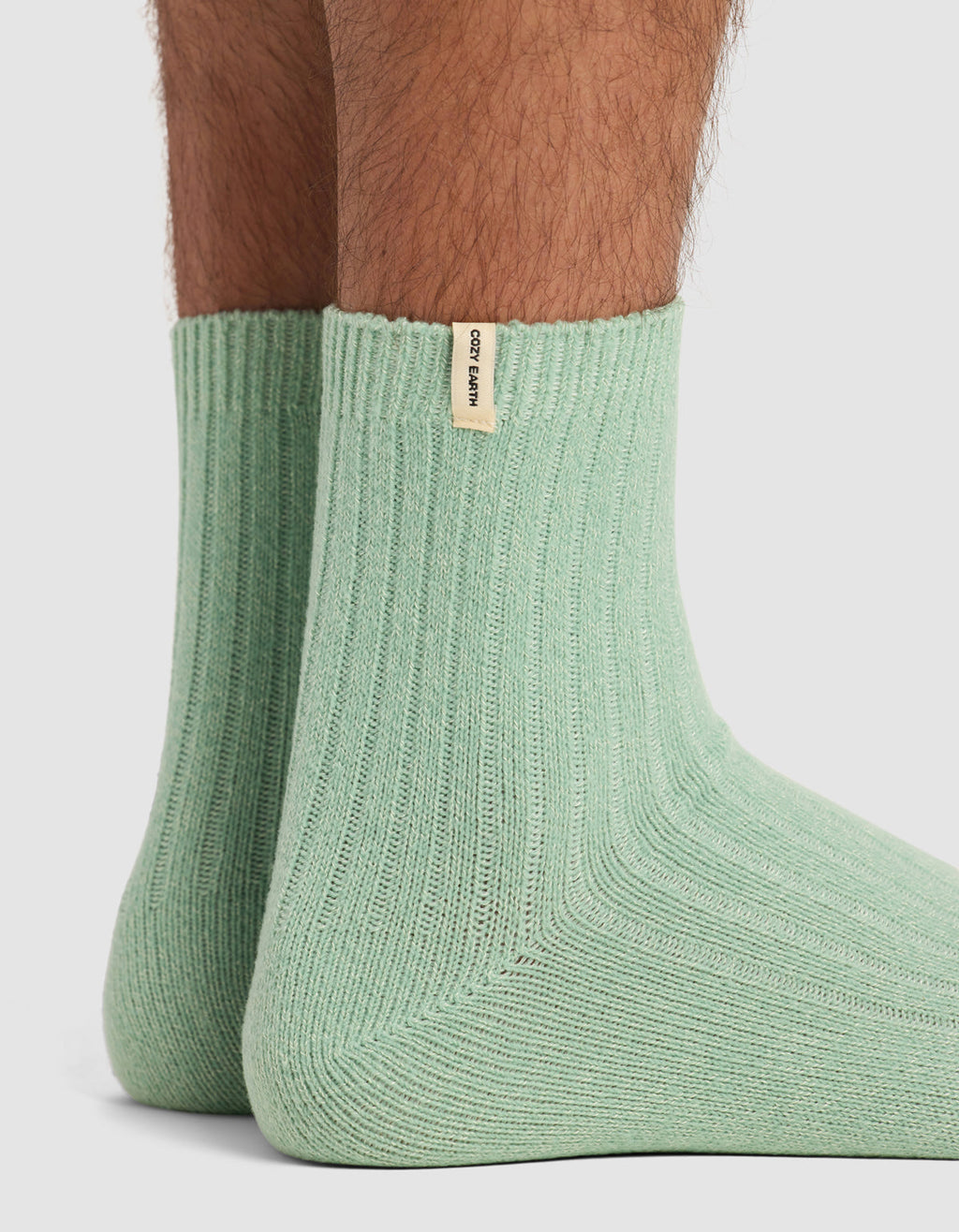 Men's Plush Lounge Quarter Sock