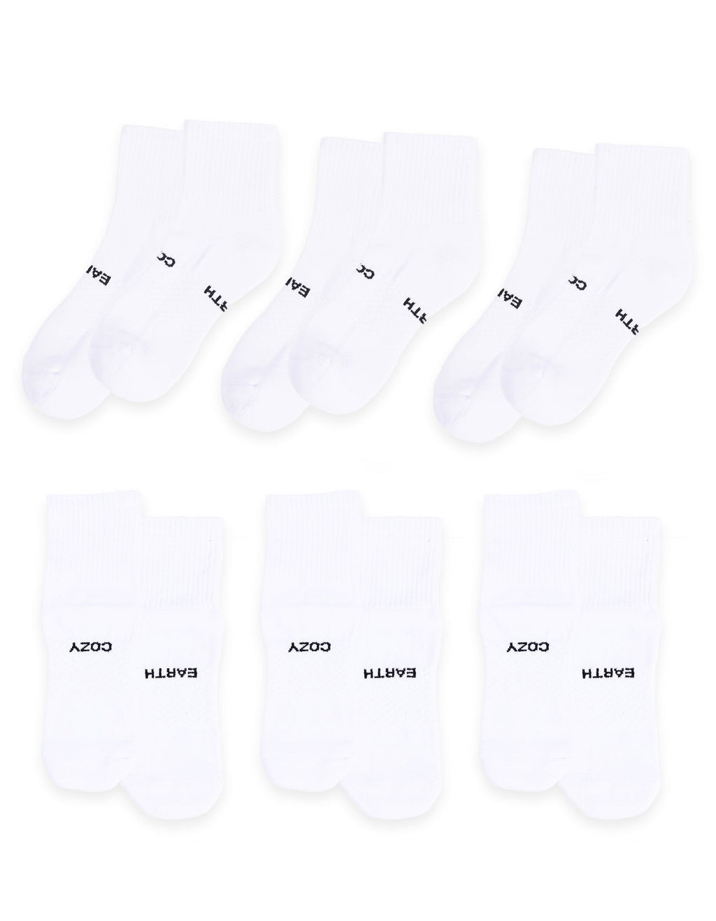 Men's Essential Quarter Sock 6-Pack