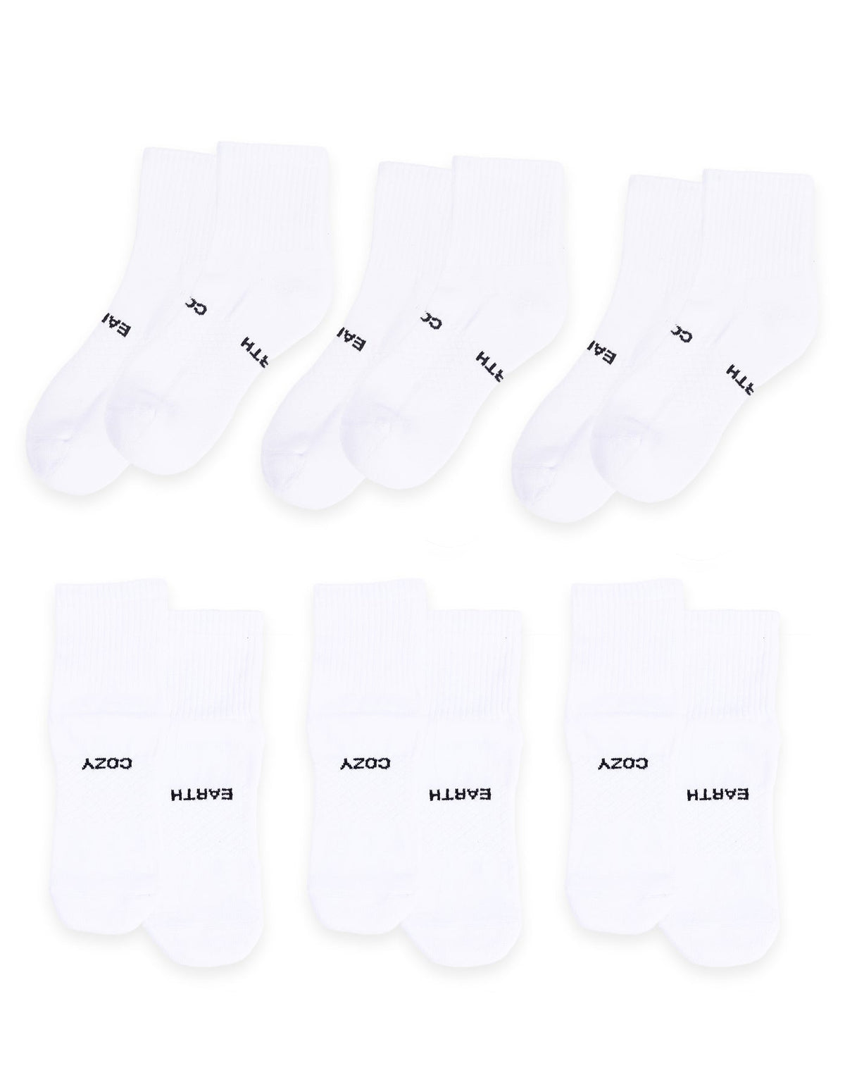 Men's Essential Quarter Sock 6-Pack