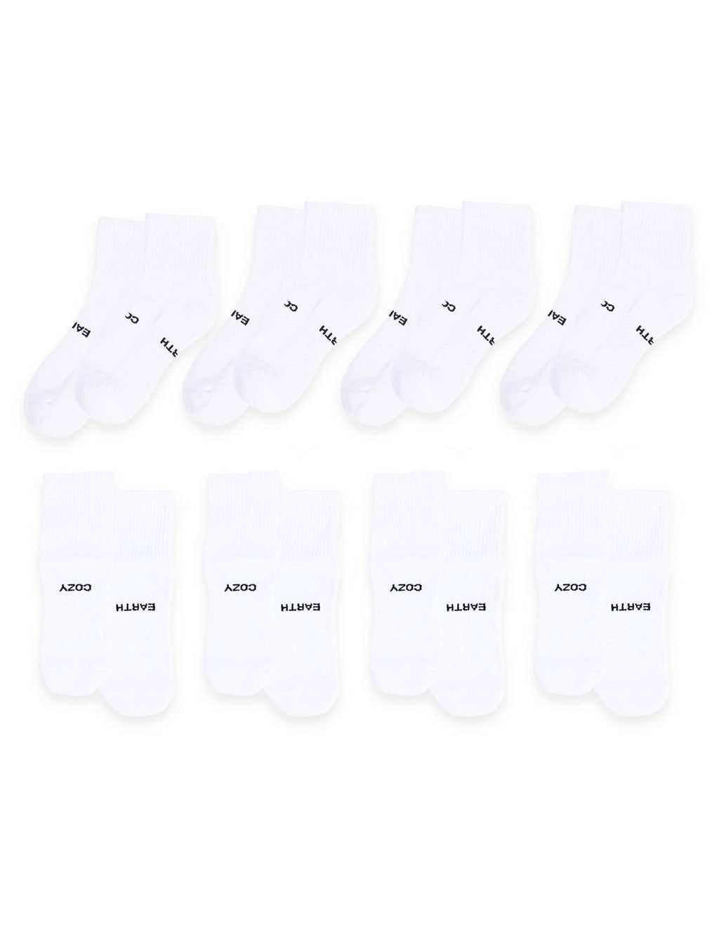Men's Essential Quarter Sock 8-Pack
