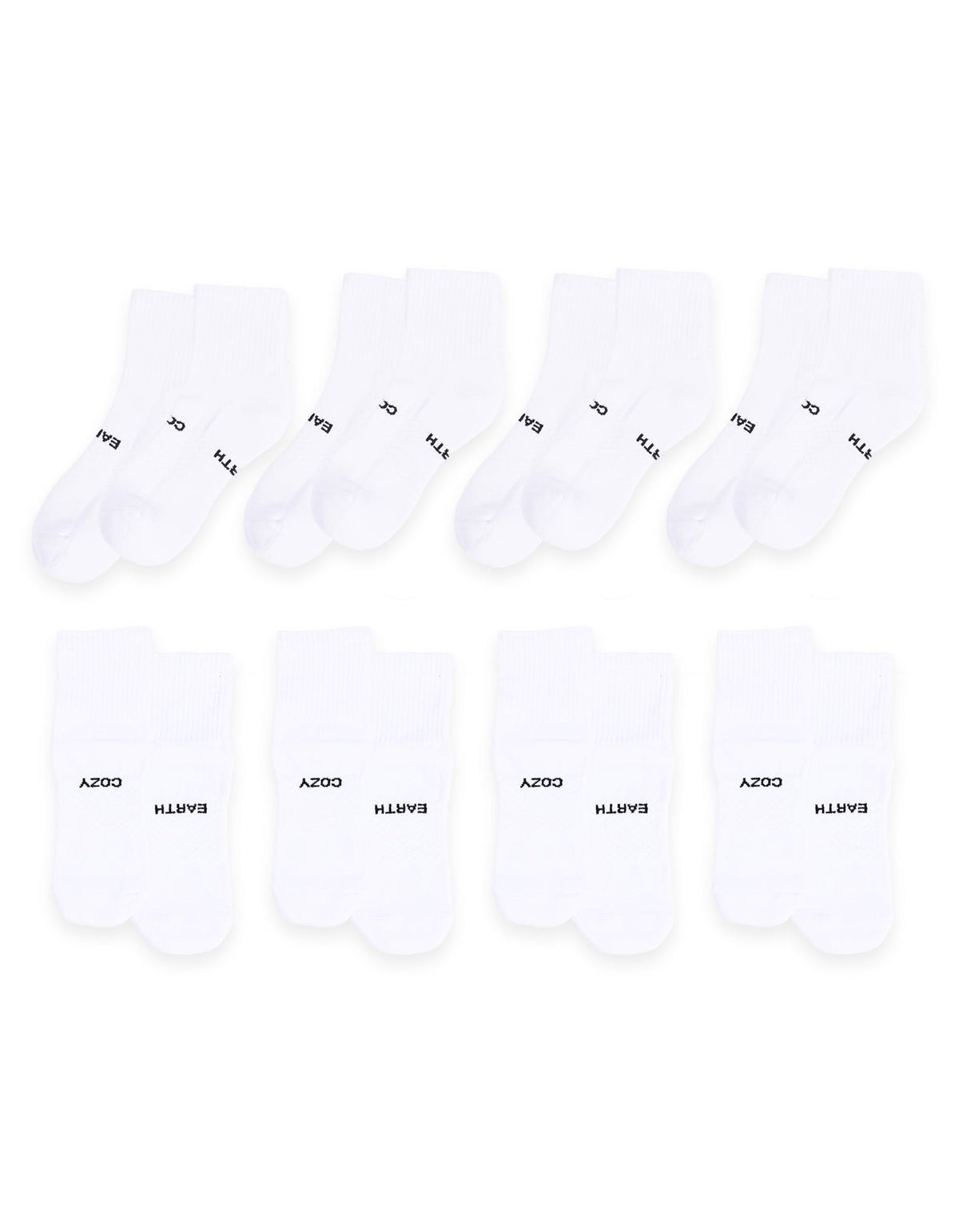 Men's Essential Quarter Sock 8-Pack