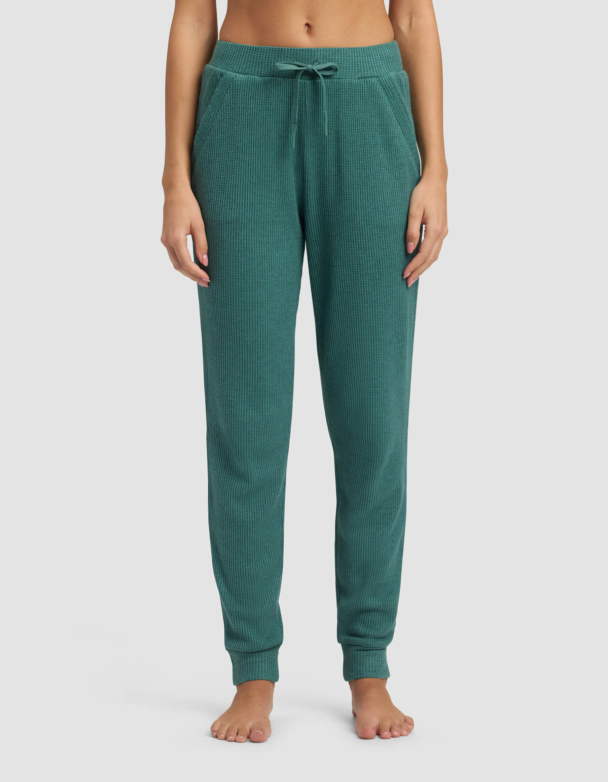 Women's Blake Waffle Hoodie & Jogger Set