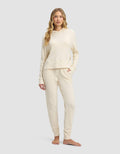 Women's Blake Waffle Hoodie & Jogger Set