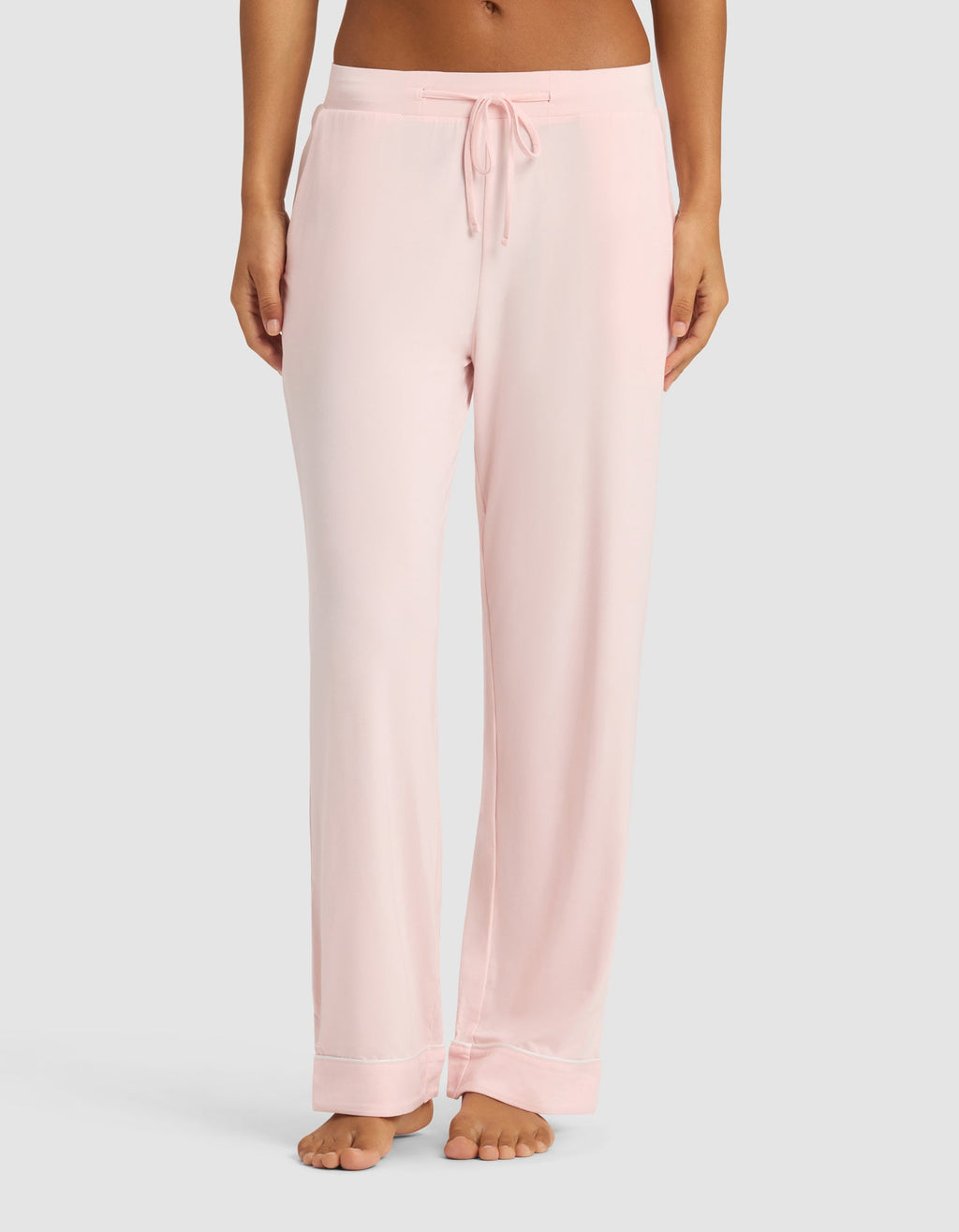 Women's Bamboo Stretch-Knit Short Sleeve & Pant Pajama Set - Last Chance
