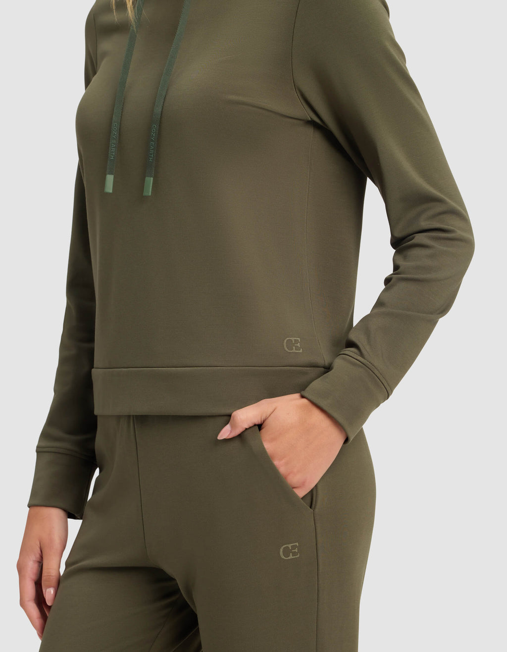 Women's Brushed Bamboo Hoodie & Jogger Set